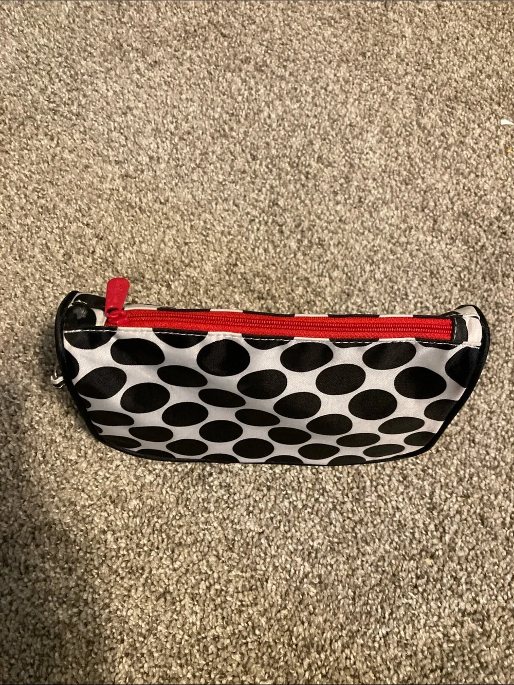 Thirtyone Black & White Polka Dot best buds Cosmetic Pouches - Set of 2